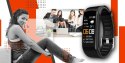 Smartband Giewont Fit&GO Duo GW200-9 - Black + Pasek Orange Power