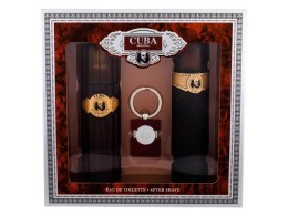 Cuba Edt 100ml + 100ml Woda po goleniu + breloczek Gold Woda toaletowa 100 ml (M) (P2)