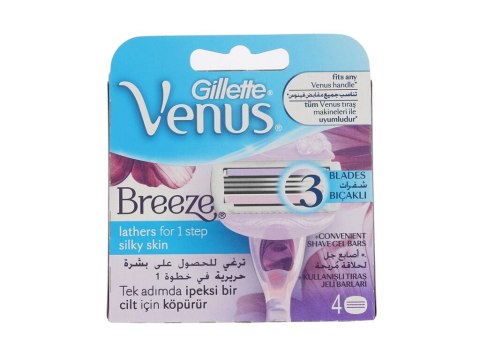 Gillette Venus Breeze Wkład do maszynki 4 szt (W) (P2)