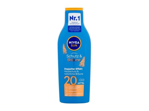 Nivea Sun Protect Bronze Sun Lotion SPF20 Preparat do opalania ciała Mleczko 200 ml (U) (P2)