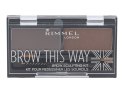 Rimmel London 002 Medium Brown Brow This Way Zestawy i palety do brwi 2,4 g (W) (P2)