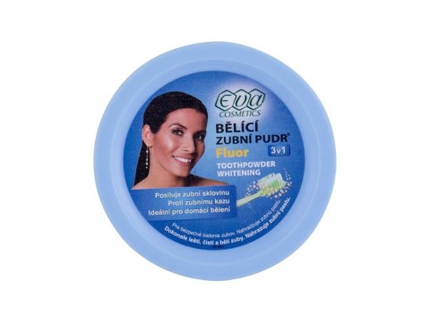 Eva Cosmetics Whitening Toothpowder Fluor Wybielanie zębów 30 g (U) (P2)