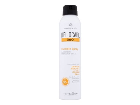 Heliocare 360 Invisible SPF50+ Preparat do opalania ciała Sprej 200 ml (U) (P2)