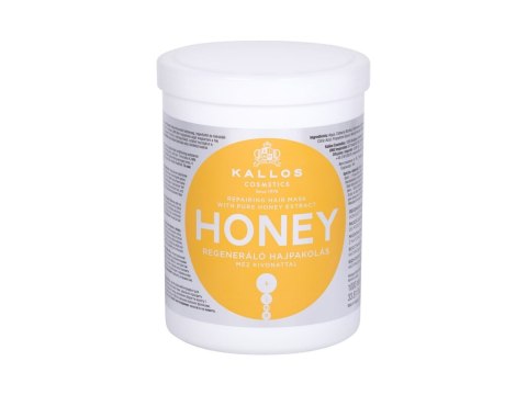 Kallos Cosmetics Honey Maska do włosów regeneracja 1000 ml (W) (P2)