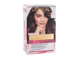 L'Oréal Paris 4,15 Frosted Brown Excellence Creme Triple Protection Farba do włosów Wszystkie typy włosów 48 ml (W) (P2)