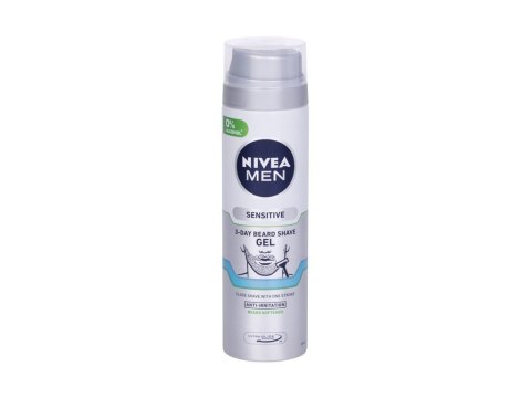 Nivea Men Sensitive 3-Day Beard Żel do golenia 200 ml (M) (P2)