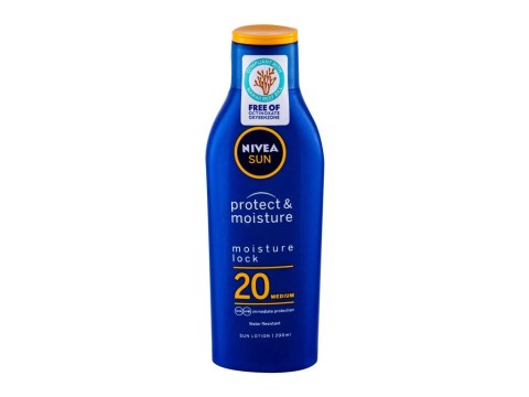 Nivea Sun Protect Moisture SPF20 Preparat do opalania ciała Mleczko 200 ml (U) (P2)