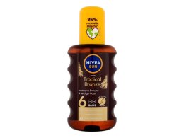 Nivea Sun Tropical Bronze Oil Spray SPF6 Preparat do opalania ciała Olejek 200 ml (U) (P2)