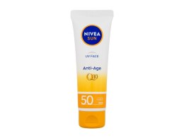 Nivea Sun UV Face Q10 Anti-Age SPF50 Preparat do opalania twarzy Krem 50 ml (W) (P2)