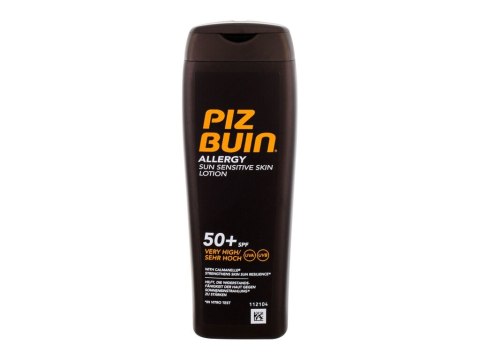 PIZ BUIN Allergy Sun Sensitive Skin Lotion SPF50+ Preparat do opalania ciała Alergiczna cera 200 ml (U) (P2)