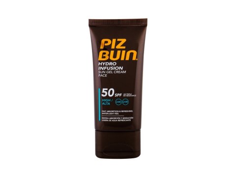 PIZ BUIN Hydro Infusion SPF50 Preparat do opalania twarzy Żel 50 ml (U) (P2)