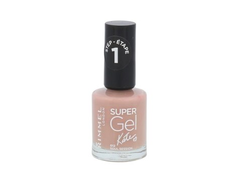 Rimmel London 012 Soul Session Super Gel By Kate STEP1 Lakier do paznokci Błyszczący 12 ml (W) (P2)