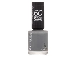 Rimmel London 807 My Grey 60 Seconds Super Shine Lakier do paznokci Błyszczący 8 ml (W) (P2)