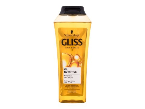 Schwarzkopf Gliss Oil Nutritive Shampoo Szampon do włosów połysk 400 ml (W) (P2)