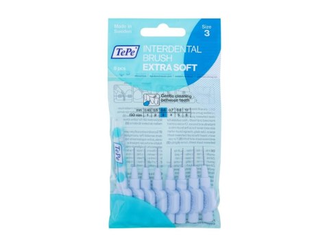 TePe Extra Soft 0,6 mm Szczoteczka do przestrzeni międzyzębowych 8 szt (U) (P2)