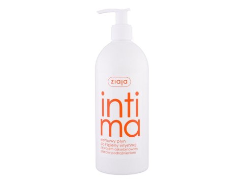 Ziaja Intimate Creamy Wash With Ascorbic Acid Kosmetyki do higieny intymnej TAK 500 ml (W) (P2)