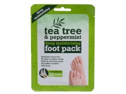 Xpel Tea Tree Tea Tree Peppermint Deep Moisturising Foot Pack Maseczka do nóg 1 szt (W) (P2)