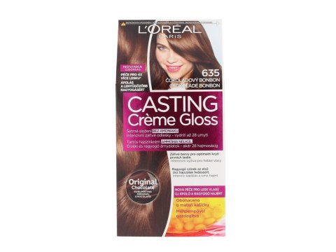 L'Oréal Paris 635 Chocolate Bonbon Casting Creme Gloss Farba do włosów 48 ml (W) (P2)