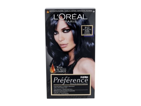 L'Oréal Paris P12 Blue Black Pearl Préférence Farba do włosów 60 ml (W) (P2)