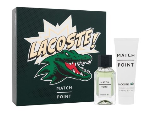 Lacoste Edt 50 ml + Żel pod prysznic 75 ml Match Point Woda toaletowa 50 ml (M) (P2)