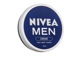 Nivea Men Creme Face Body Hands Krem do twarzy na dzień Wysuszona cera 75 ml (M) (P2)