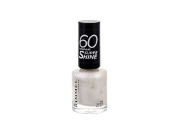 Rimmel London 730 Silver Bullet 60 Seconds Super Shine Lakier do paznokci Perłowy 8 ml (W) (P2)