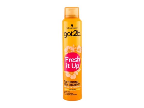 Schwarzkopf Got2b Fresh It Up Texturizing Suchy szampon 200 ml (W) (P2)