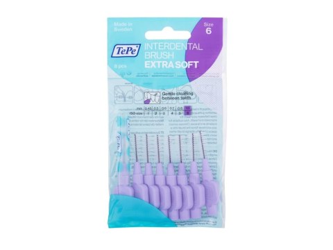 TePe Extra Soft 1,1 mm Szczoteczka do przestrzeni międzyzębowych 8 szt (U) (P2)