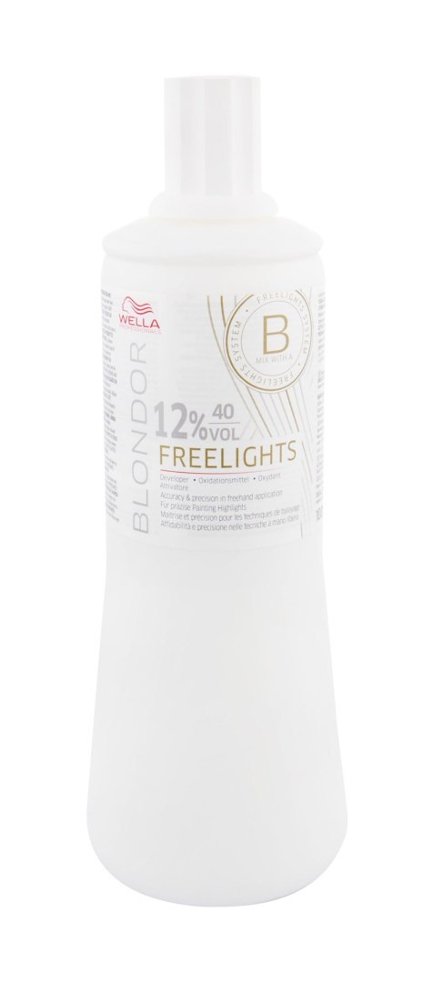 Wella Professionals 12% Developer Blondor Freelights Farba do włosów 1000ml (W) (P2)