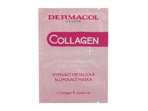 Dermacol Collagen+ Lifting Metallic Peel-Off Maseczka do twarzy peel-off 15 ml (W) (P2)