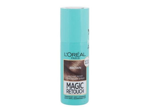 L'Oréal Paris Brown Magic Retouch Instant Root Concealer Spray Farba do włosów Włosy farbowane 75 ml (W) (P2)