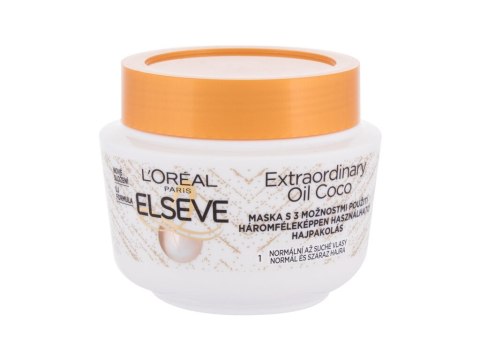 L'Oréal Paris Elseve Extraordinary Oil Coconut Hair Mask Maska do włosów 300 ml (W) (P2)