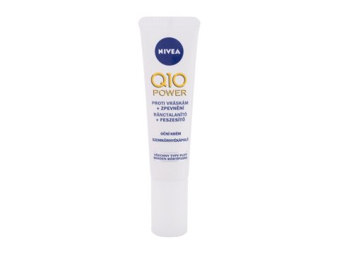 Nivea Q10 Power Anti-Wrinkle + Firming Krem pod oczy Linie mimiczne i zmarszczki 15 ml (W) (P2)