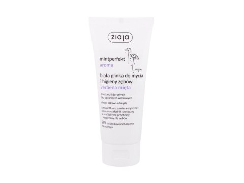 Ziaja Mintperfect Aroma White Clay Verbena Mint Pasta do zębów dla wzmocnienia szkliwa 100 ml (U) (P2)