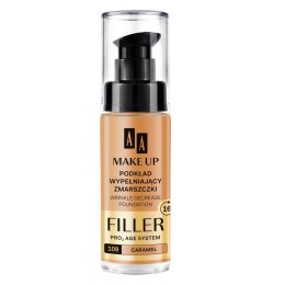 AA Make Up Filler podkład wypełniający zmarszczki 109 Caramel 30ml (P1)