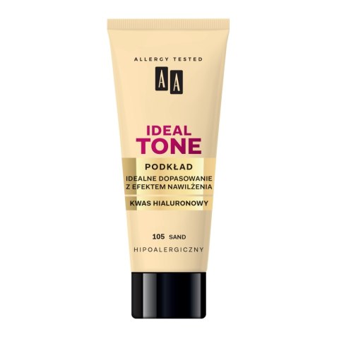 AA Make Up Ideal Tone podkład perfekcyjne dopasowanie 105 Sand 30ml (P1)