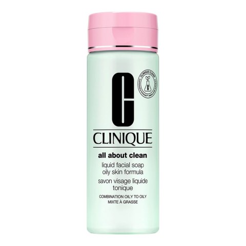 Clinique All About Clean Liquid Facial Soap Oily mydło w płynie do twarzy dla skóry tłustej 200ml (P1)