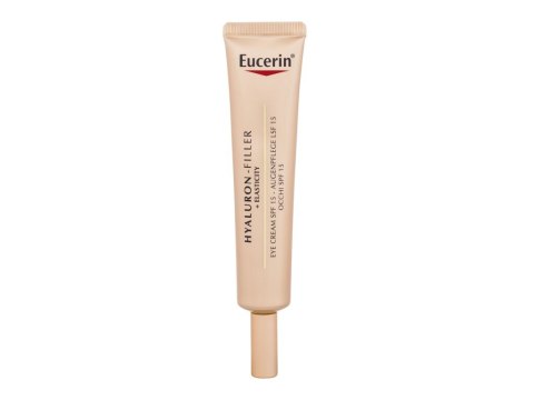 Eucerin Hyaluron-Filler + Elasticity SPF15 Krem pod oczy Linie mimiczne i zmarszczki 15 ml (W) (P2)