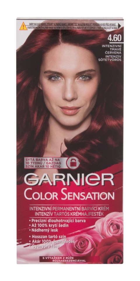 Garnier 4,60 Intense Dark Red Color Sensation Farba do włosów 40ml (W) (P2)