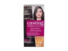 L'Oréal Paris 100 Dark Black Casting Creme Gloss Farba do włosów 48 ml (W) (P2)