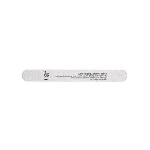 Peggy Sage 2-Way Nail File Zebra Coarse pilnik do paznokci dwustronny 100/100 zebra 1szt (P1)