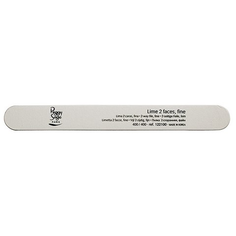 Peggy Sage 2-Way Nail File dwustronny pilnik do paznokci 400/400 (P1)