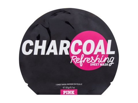 Pink Charcoal Refreshing Sheet Mask Maseczka do twarzy w płachcie 1 szt (W) (P2)