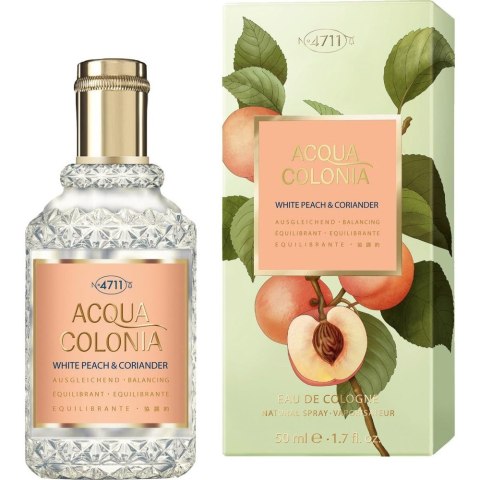 4711 Acqua Colonia White Peach Coriander woda kolońska spray 50ml (P1)