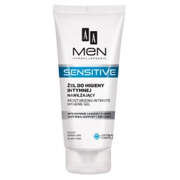 AA Men Sensitive żel do higieny intymnej nawilżający 200ml (P1)