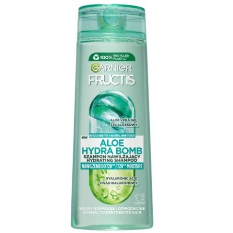 Garnier Fructis Aloe Hydra Bomb szampon nawilżający do włosów normalnych i odwodnionych 400ml (P1)