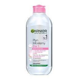 Garnier Skin Naturals płyn micelarny 3w1 skóra wrażliwa 400ml (P1)