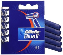 Gillette Blue II jednorazowe maszynki do golenia dla mężczyzn 5szt (P1)