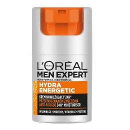 L'Oreal Paris Men Expert Hydra Energetic krem nawilżający przeciw oznakom zmęczenia 50ml (P1)