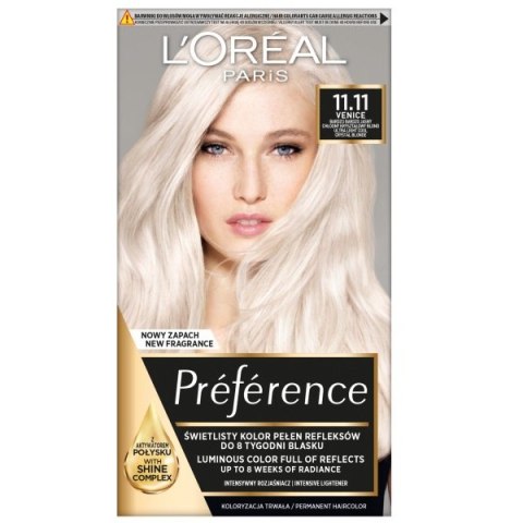 L'Oreal Paris Preference farba do włosów 11.11 Venice (P1)